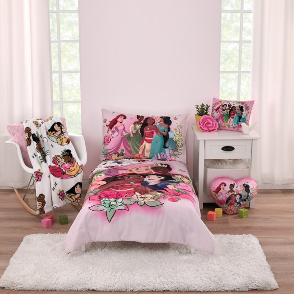 Girl princess bedding sets on sale